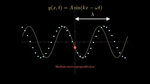 Transverse Wave Physics Stock Footage 333892829