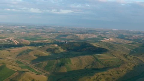 Transylvania Aerial view Stock Footage 112883149