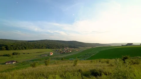 Transylvanian countryside Stock Footage 92811476