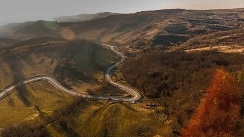 Transylvanian nature landscape Foto stock