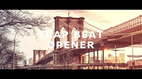 Trap Beat Opener After Effects素材