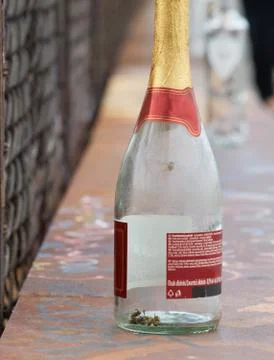 Trap in bottle Stock Photos