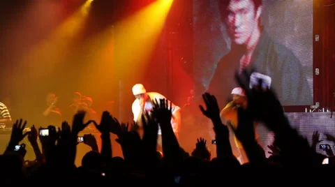 Trap concert Stock Footage 44218936