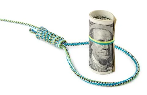 A trap with money Stock Photos