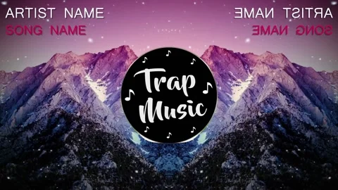 Trap Music Audio Spectrum Template Stock After Effects