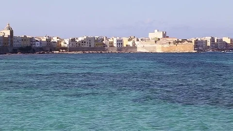 Trapani the pearl of the Mediterranean Video stock 73601989