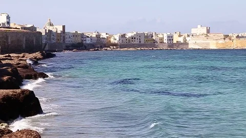Trapani the pearl of the Mediterranean Video stock 73602101
