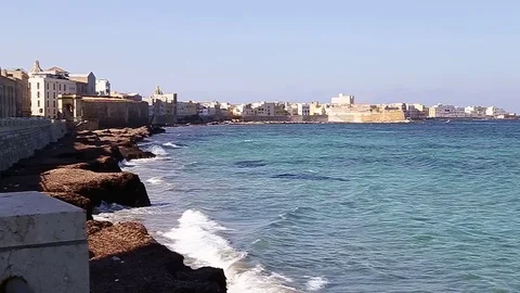 Trapani the pearl of the Mediterranean Video stock 73603298