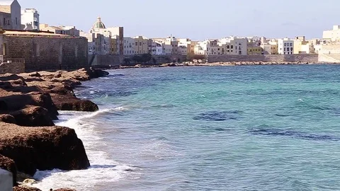 Trapani the pearl of the Mediterranean Video stock 73605268