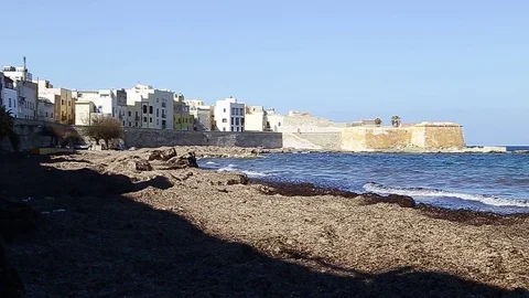 Trapani the pearl of the Mediterranean Video stock 73605809