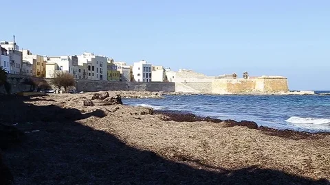 Trapani the pearl of the Mediterranean Video stock 73606644