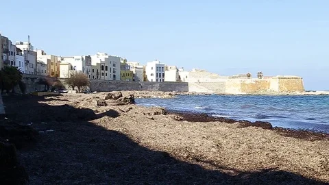 Trapani the pearl of the Mediterranean Video stock 73617955