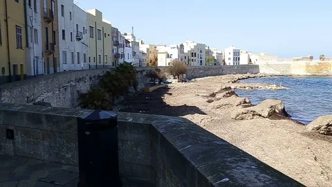 Trapani the pearl of the Mediterranean Video stock 73619470