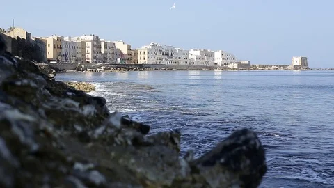 Trapani the pearl of the Mediterranean Video stock 73836347