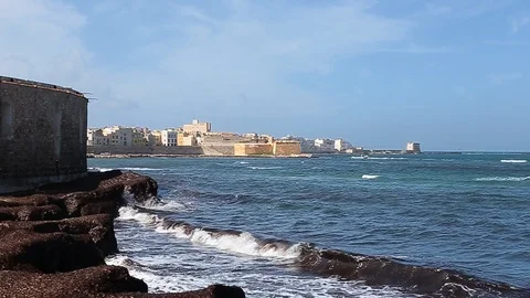 Trapani (Sicily) Video stock 98924404