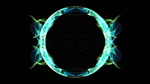 Trapcode form particle ring Stock-Footage 212665880