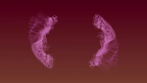 Trape Code Background Moving Shape Consisting of Solid Brown Stock Footage 185993809