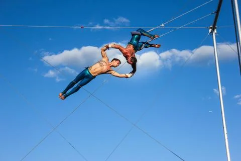 Trapezist10 Stock-Fotos