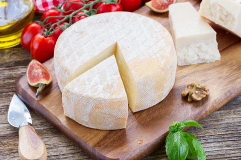 Trappe cheese Stock Photos