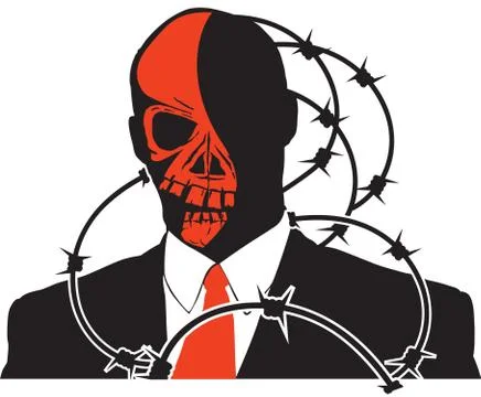 Trapped Stock Illustration