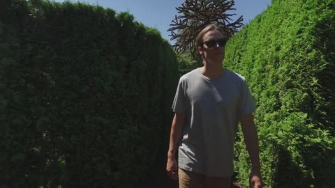 Trapped in a Maze Stock Footage 70163235