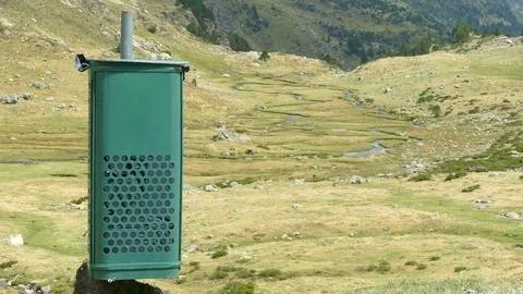 Trash and Nature. Stock Footage 81967594