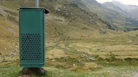 Trash and Nature. Stock Footage 82011400