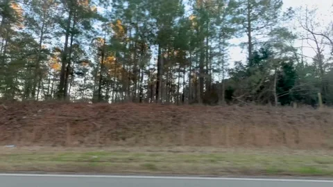 Trash and waste piling up on the sides of the roads during the covid-19 pande Stock Footage 152189895