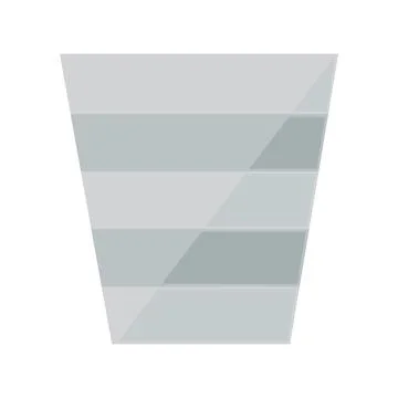 Trash bin icon symbolizing waste disposal, recycling, file deletion Stock Illustration