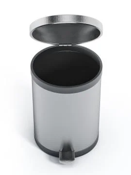 Trash bin Stock Illustration