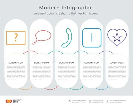 Trash bin infographics design Stock Illustration