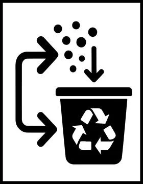 Trash Can Delete Bin Vector Icon Stock Illustration
