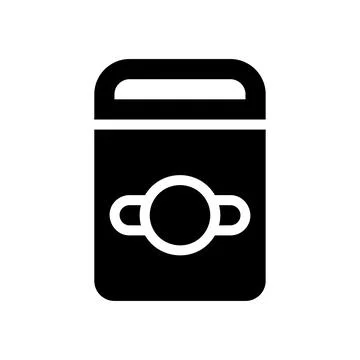Trash can icon. Concept of waste management, recycling, and environmental p.. Stock Illustration