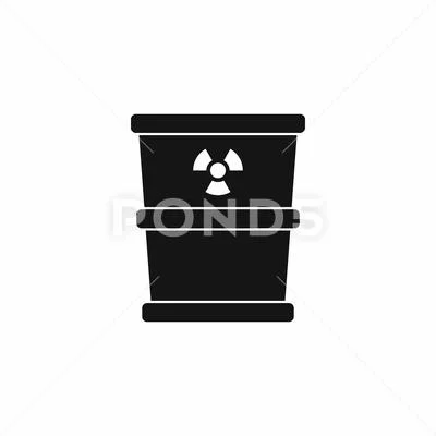 Simple Trash Can Line Icon Stock Illustration - Download Image Now