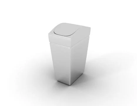 Trash can Illustrazione stock