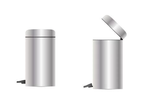 Trash can Stock Illustration