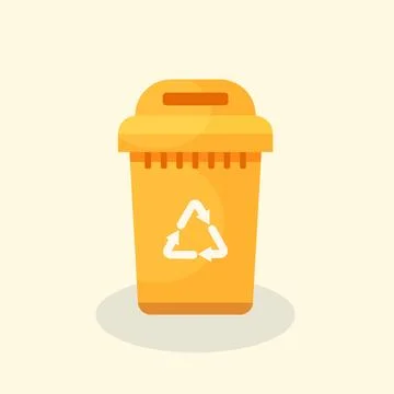 Trash can Stock Illustration