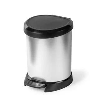 Trash can isolated Stock Photos
