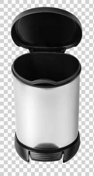 Trash can isolated Stock Photos