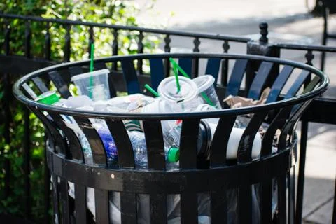 Trash Can Foto stock