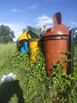 Trash can Stock Photos