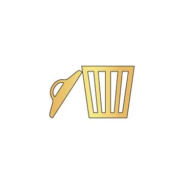 Trash computer symbol Stock-Illustration