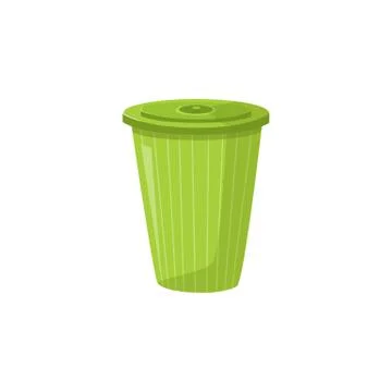 Trash containers icon Stock Illustration