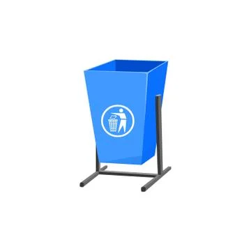 Trash containers icon Stock Illustration