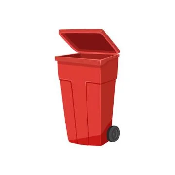 Trash containers icon Stock Illustration