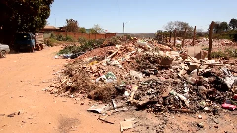 Trash Dump Stock Footage 139019614