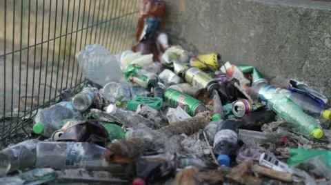 Trash Video stock 11194769