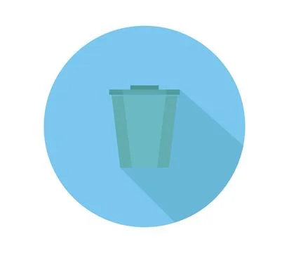 Trash icon illustrated in vector on white background trash icon illustrate... Foto stock