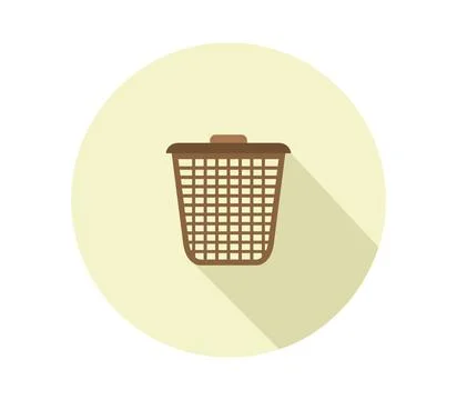 Trash icon illustrated in vector on white background trash icon illustrate... Stock Photos