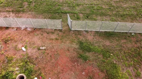 Trash   Illegally Dumped Stock Footage 127654431